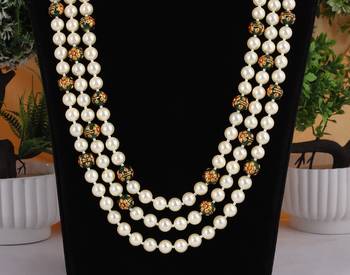 Multicolor pearl necklaces 2