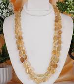 Gold topaz   necklaces