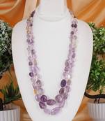 Purple amethyst   necklaces