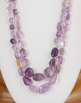 Purple amethyst   necklaces 2