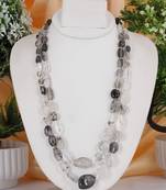 White topaz   necklaces