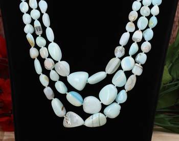 Blue necklaces 2