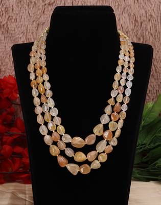 Orange topaz   necklaces 1