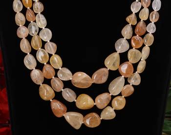 Orange topaz   necklaces 2