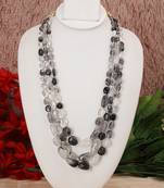 White topaz   necklaces