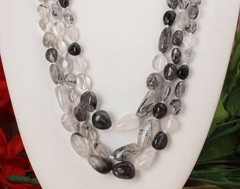 White topaz   necklaces 2