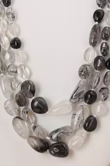 White topaz   necklaces