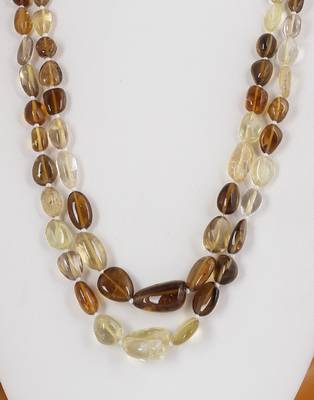 Gold topaz   necklaces 2