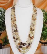 Gold topaz   necklaces