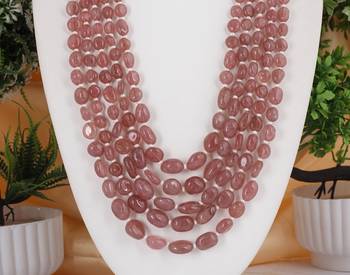 Brown agate necklaces 2