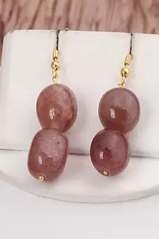 Brown onyx necklaces