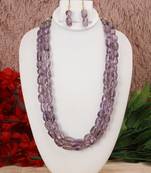 Purple amethyst  necklaces