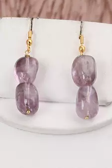 Purple amethyst  necklaces