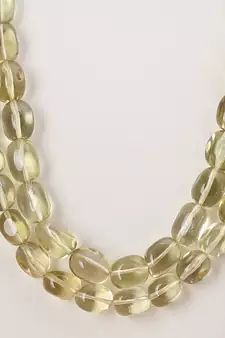 Yellow necklaces