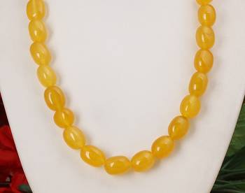 Yellow onyx necklaces 2