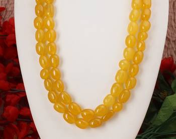 Yellow onyx necklaces 2