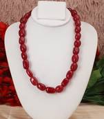 Red onyx necklaces