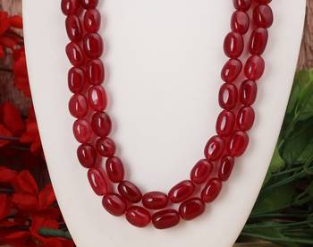 Red onyx necklaces 2