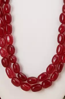 Red onyx necklaces