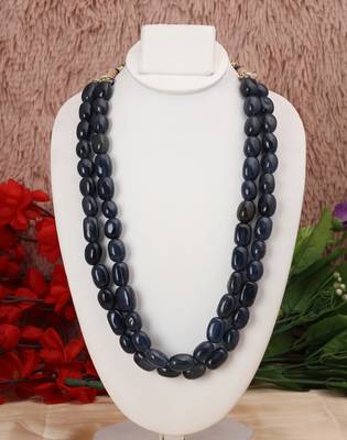 Blue onyx necklaces 1