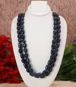 Blue onyx necklaces