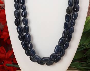 Blue onyx necklaces 2