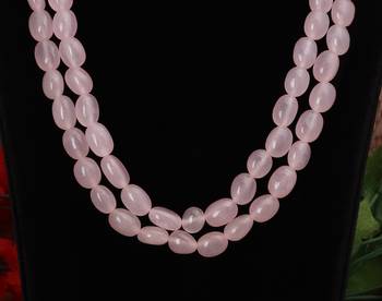Pink onyx necklaces 2