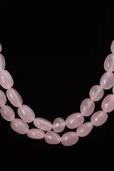 Pink onyx necklaces