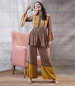 Taahira Multi Color Printed Kurta Set