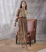 Taahira Multi Color Printed Long Dress