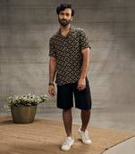 Zahra Black Printed Co-Ord Set