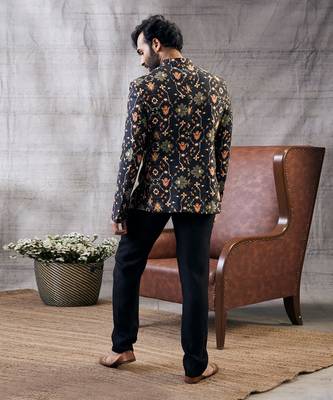 Zahra Blacket Printed Jacket Set 3