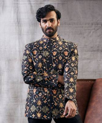 Zahra Blacket Printed Jacket Set 4