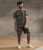 Zahra Black Printed Co-Ord Set