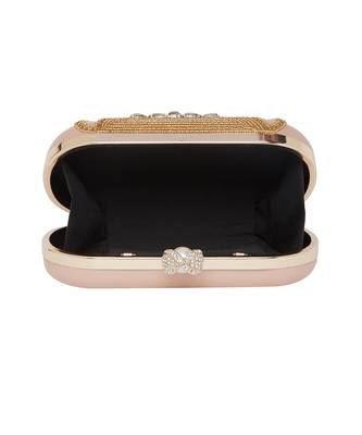 Pink Leather Clutch 8