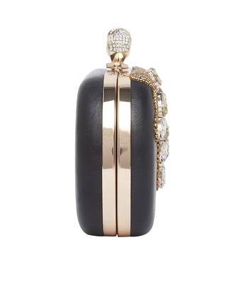 Black Leather Clutch 5