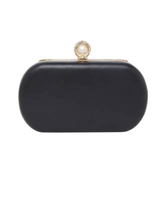 Black Leather Clutch 6