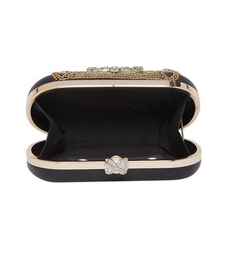 Black Leather Clutch 8