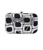 Black And Silver Clutch