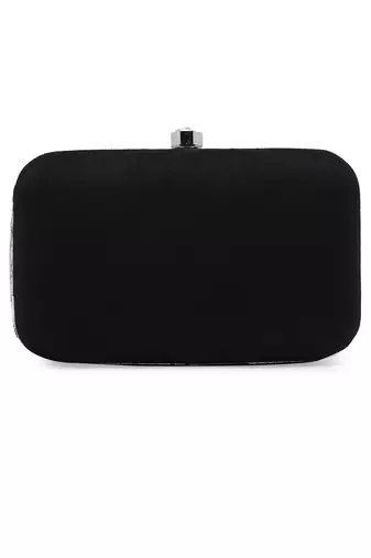 Black And Silver Clutch