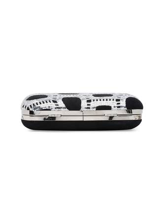 Black And Silver Clutch 5