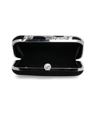 Black And Silver Clutch 6