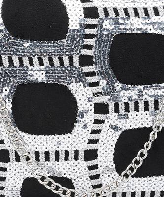 Black And Silver Clutch 8