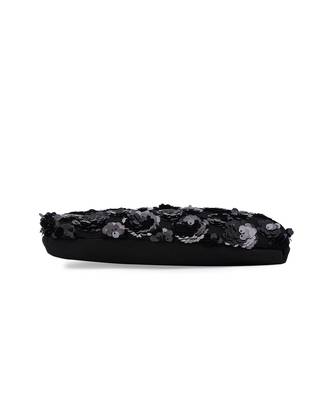 Black Sequence Pouch Clutch 6
