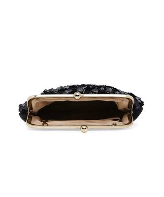 Black Sequence Pouch Clutch 7