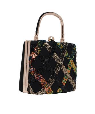 Black Purse Style Clutch 2