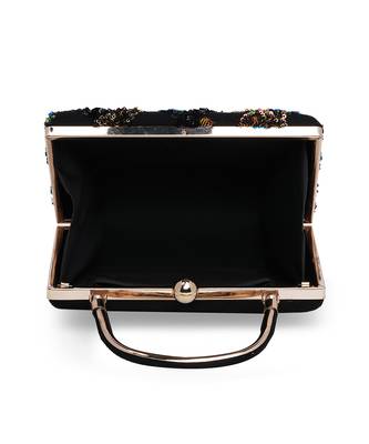 Black Purse Style Clutch 6