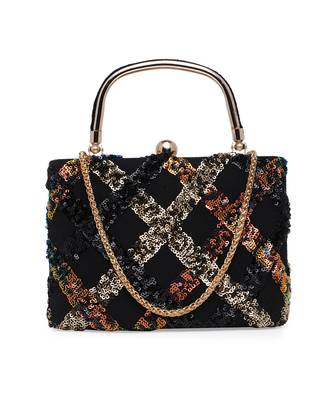 Black Purse Style Clutch 7