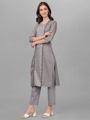 Women's Gold Printed Silk Blend Ethnic Jacket And Top With Skirt (MAK47SKIRT)  4
