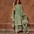 Mishika Green Block Printed Kurta Set